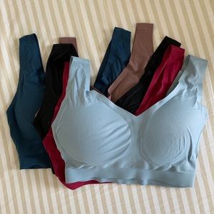 Set of 5 Soma Enbliss Wireless Bralettes
